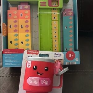 Fisher-Price Stacking Counting Set with Red Interactive Cup